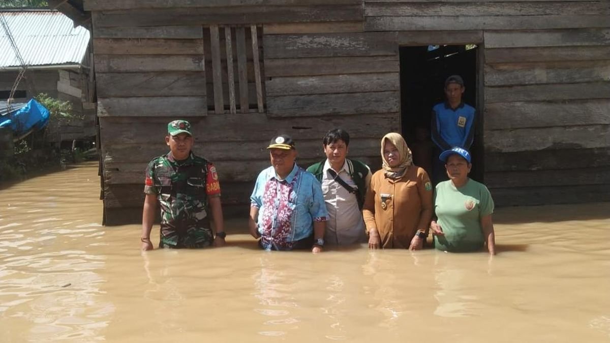 Hujan Deras Sebabkan Banjir di Empat Desa Buol, BPBD Sulteng Lakukan Penanganan