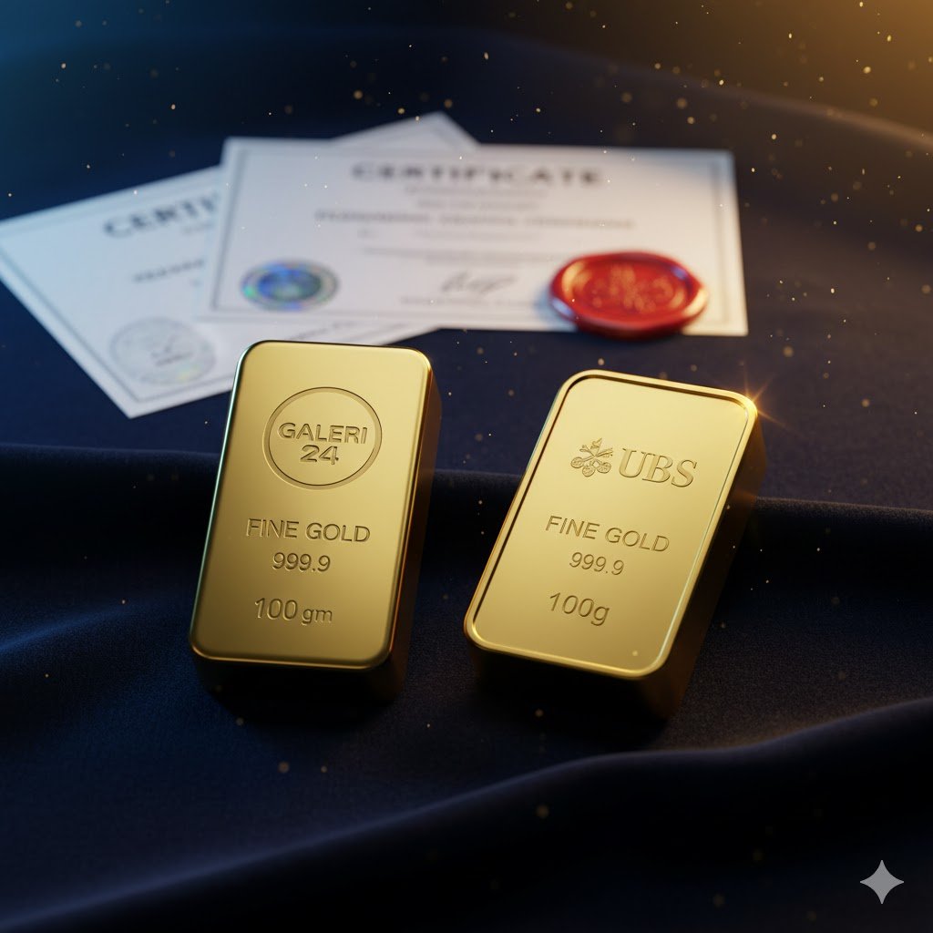 Harga Emas Sahabat Pegadaian Kamis: Galeri24 Naik Rp2.426.000, UBS Turun Rp2.436.000