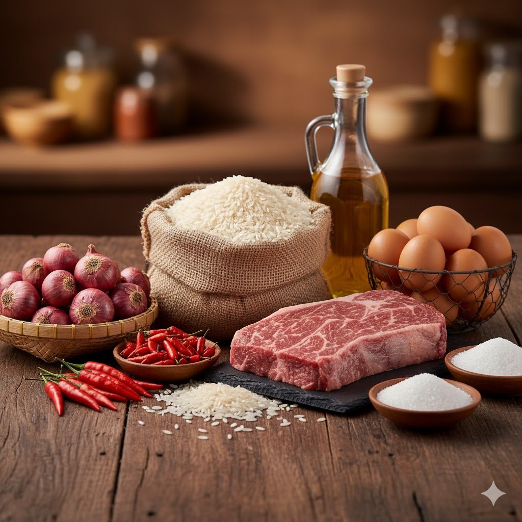 Update Harga Pangan Nasional November 2025: Bawang, Cabai, Daging, Minyak Goreng, Telur