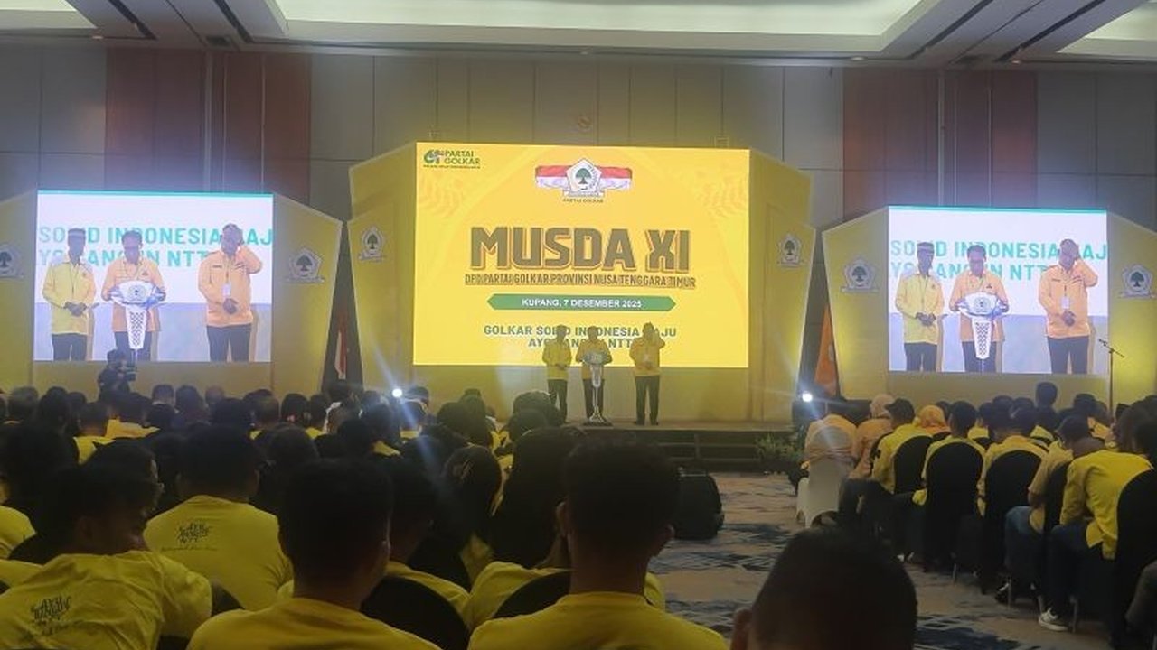 Alain Niti Susanto Resmi Pimpin DPD Partai Golkar NTT Periode 2025-2030