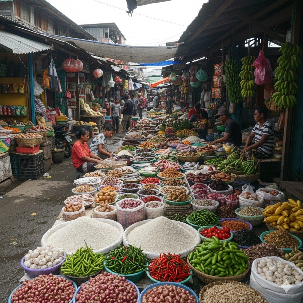 Harga Pangan Nasional PIHPS 18 Desember 2025: Cabai Rawit dan Minyak Goreng Naik