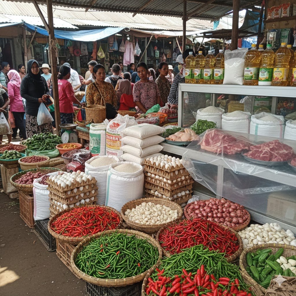 Update Harga Pangan Nasional: Cabai, Telur, Beras, Minyak Goreng, dan Daging