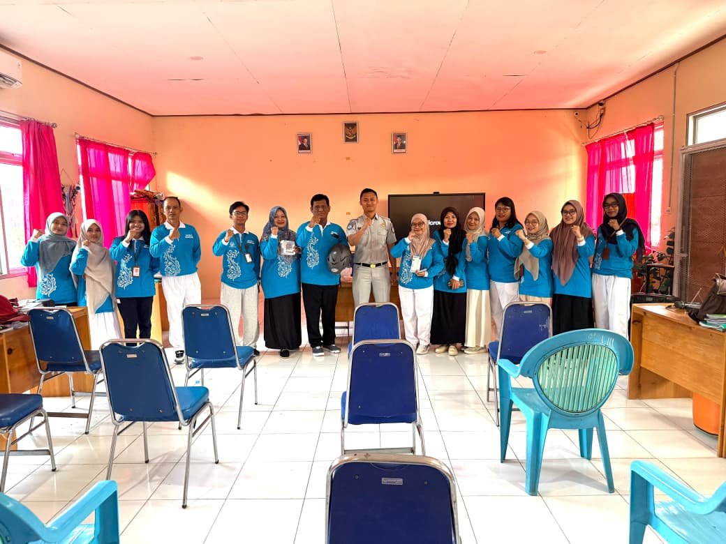 Membangun Generasi Pelopor Keselamatan, PT Jasa Raharja Cabang Tarakan gelar PPKL di SMA PGRI 13 Tanjung Redeb Kab. Berau