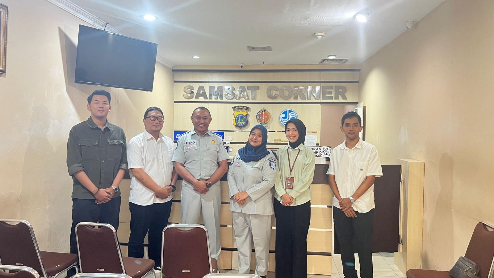 Jasa Raharja Kanwil DIY Lakukan Kunjungan Kerja ke Samsat Mall Galeria