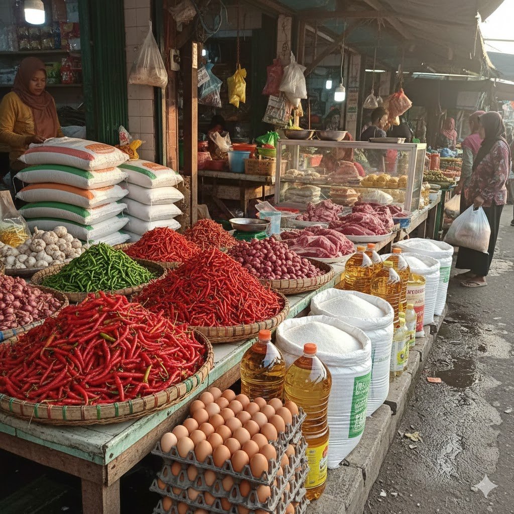 Daftar Harga Pangan Nasional: Cabai, Telur, Daging, dan Minyak Goreng Terbaru