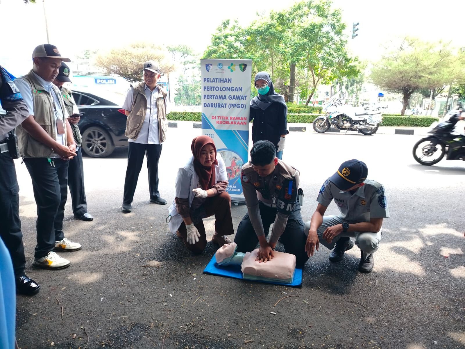 Perkuat Respons Cepat Penanganan Kecelakaan, Jasa Raharja Sukabumi Gelar Pelatihan PPGD di Cianjur