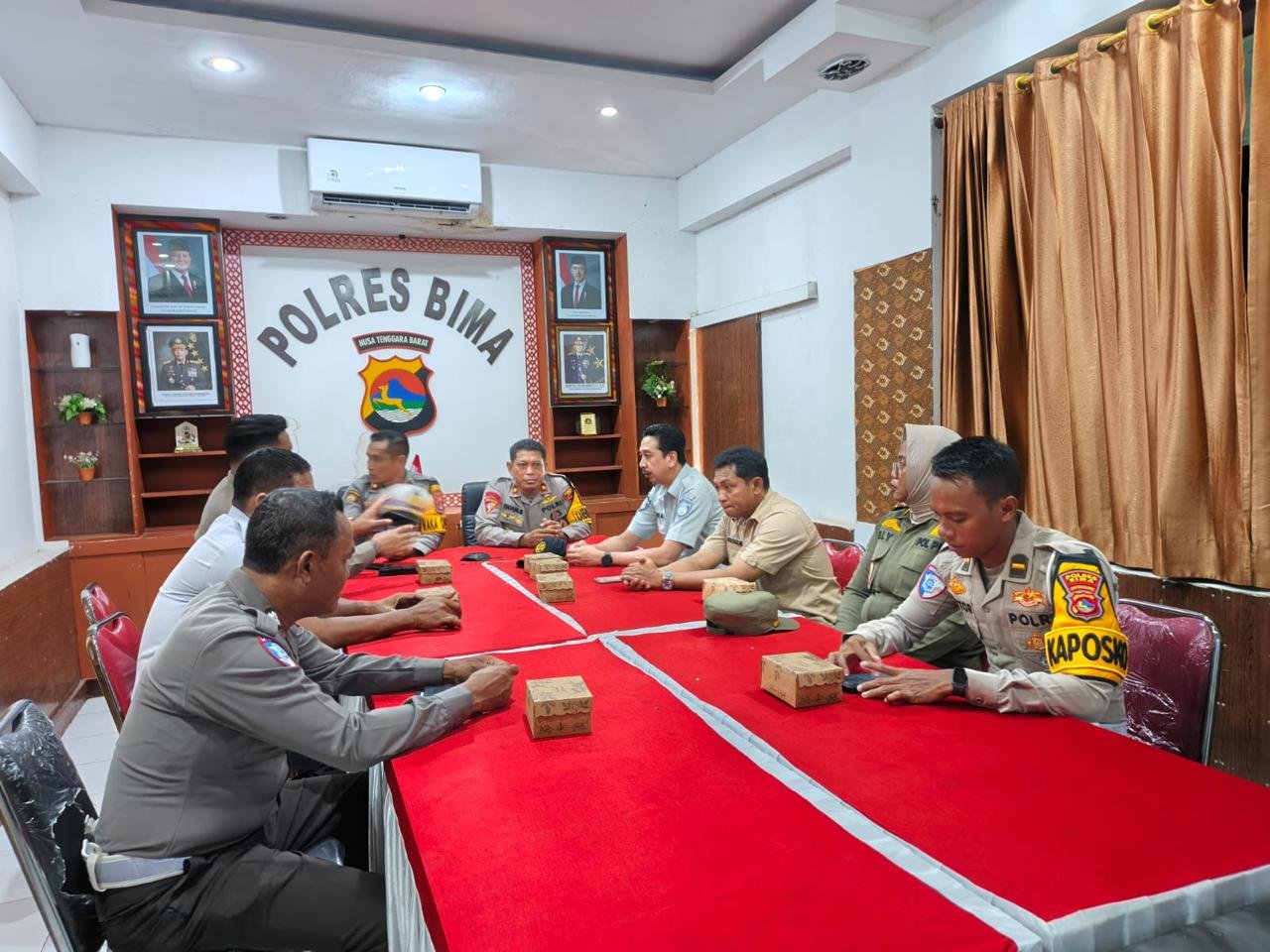 Jasa Raharja Bima Perkuat Sinergi Keselamatan Melalui Forum Komunikasi Lalu Lintas di Kabupaten Bima