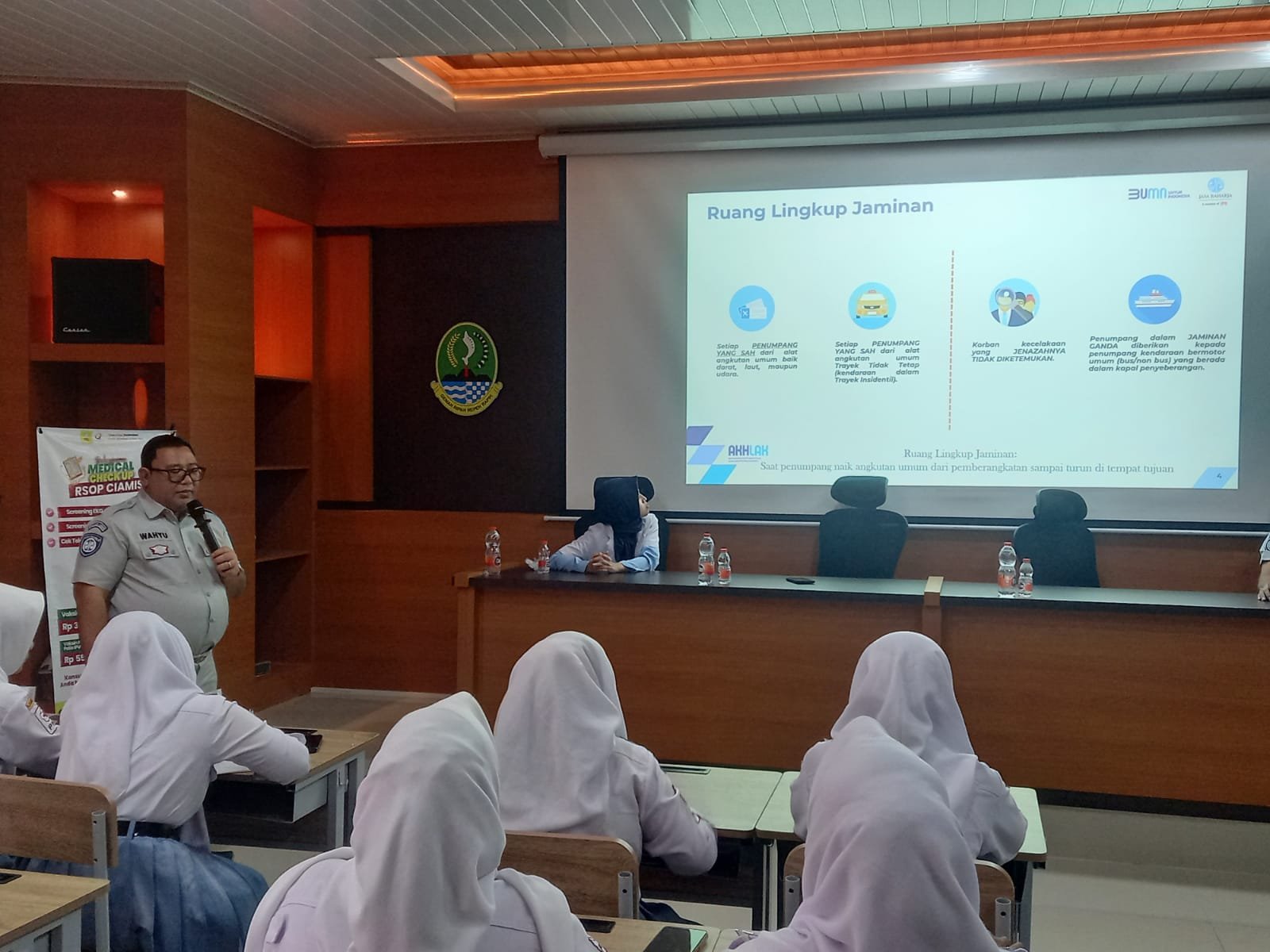 Jasa Raharja Cabang Tasikmalaya Laksanakan Sosialisasi Program Pengajar Peduli Keselamatan Lalu Lintas di SMK Negeri 2 Kota Banjar