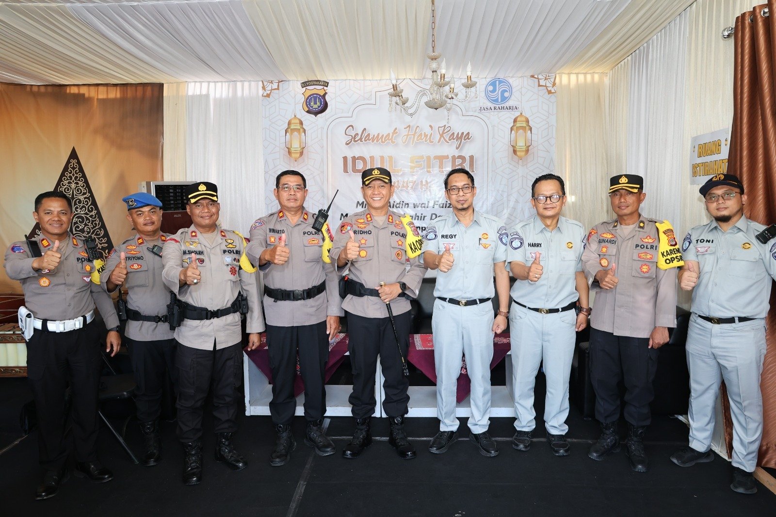 Pastikan Kesiapan Layanan Terpadu, Kepala Kanwil Jasa Raharja DIY Tinjau Posyanter