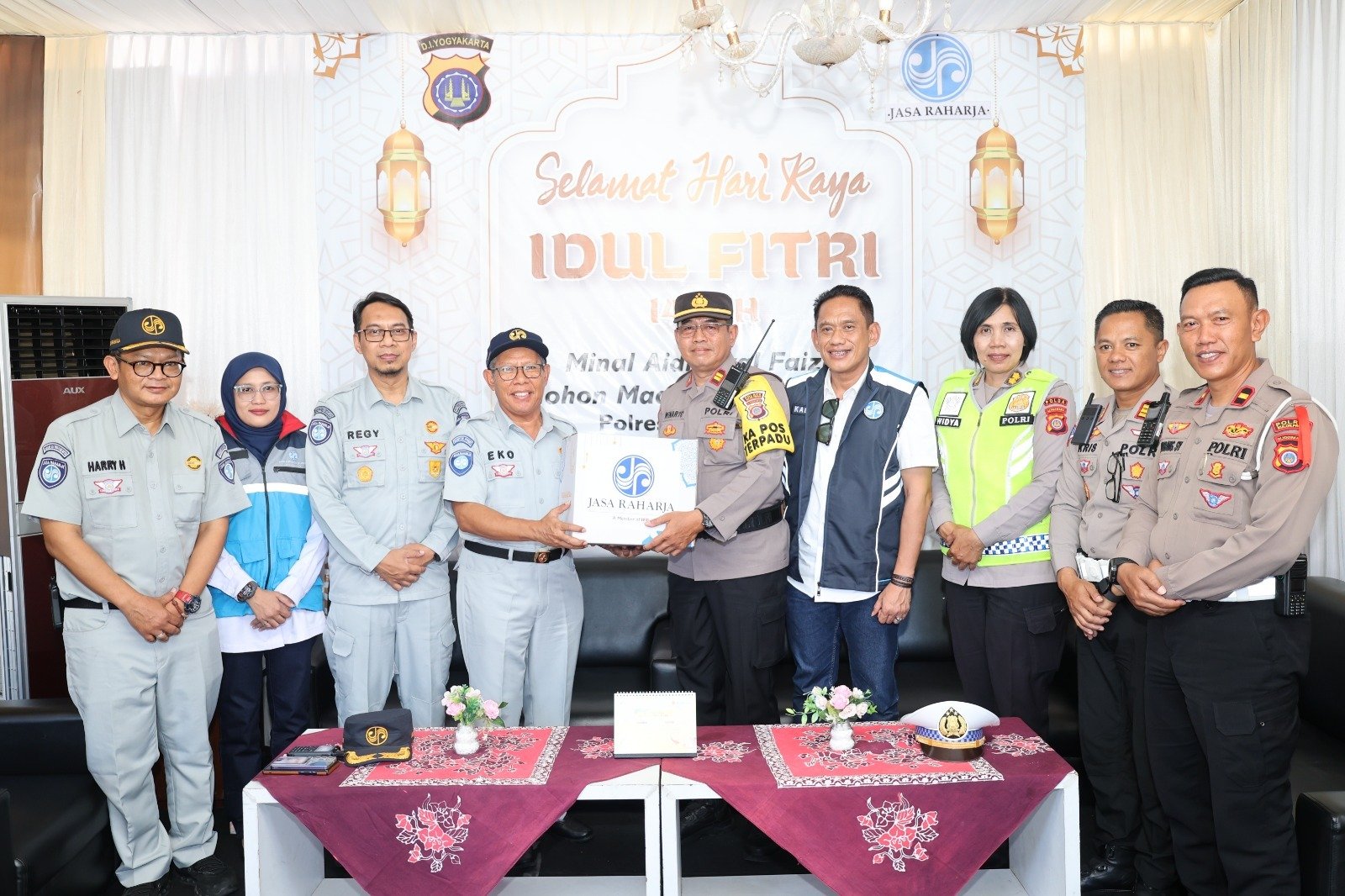 Pastikan Pelayanan Pemudik Optimal, Komisaris PT Jasa Raharja Tinjau Posyanter di Sleman, Kulon Progo, dan Bantul