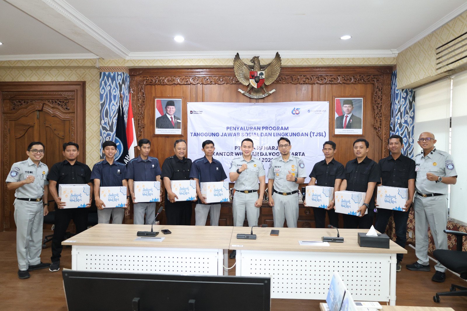 Ramadhan Penuh Kepedulian, Jasa Raharja DIY Berikan Bantuan Sembako kepada ARU Raharja 