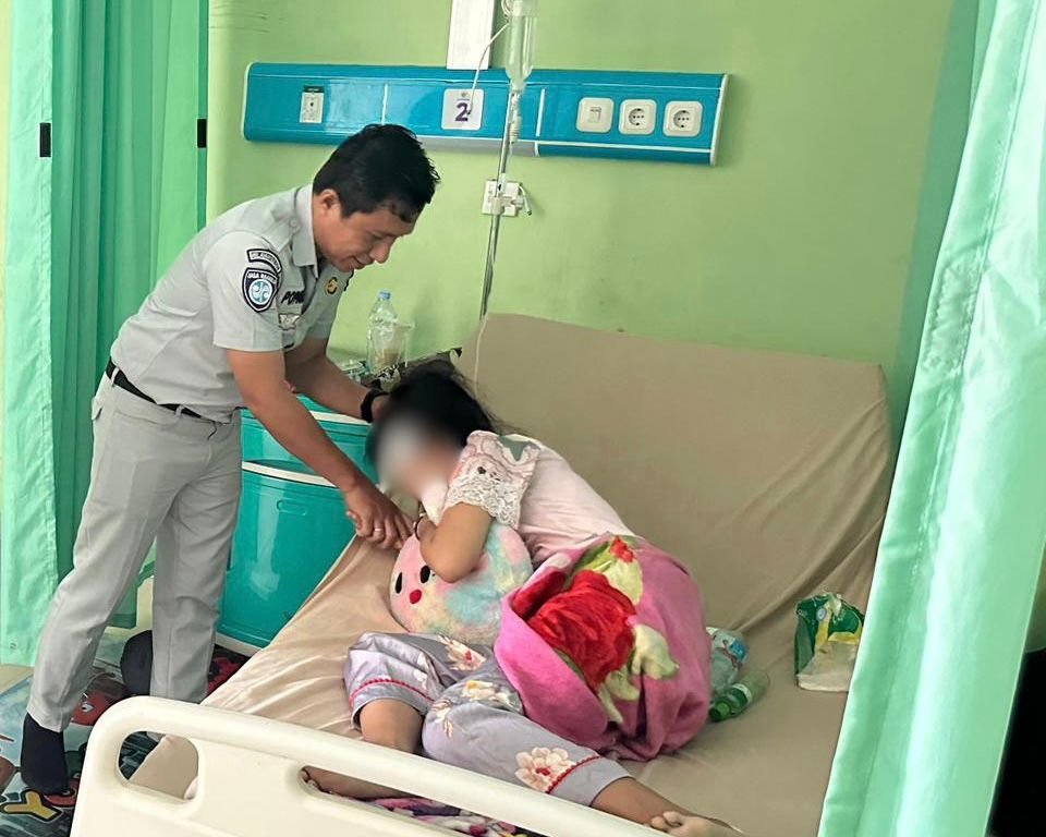 Wujud Kepedulian Terhadap Korban, Jasa Raharja Palopo Kunjungi Langsung Korban Laka di Rumah Sakit
