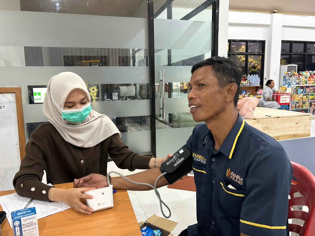 Jasa Raharja Cabang Mamuju Gelar MUKL dan Pemeriksaan Kesehatan Gratis di Terminal Simbuang