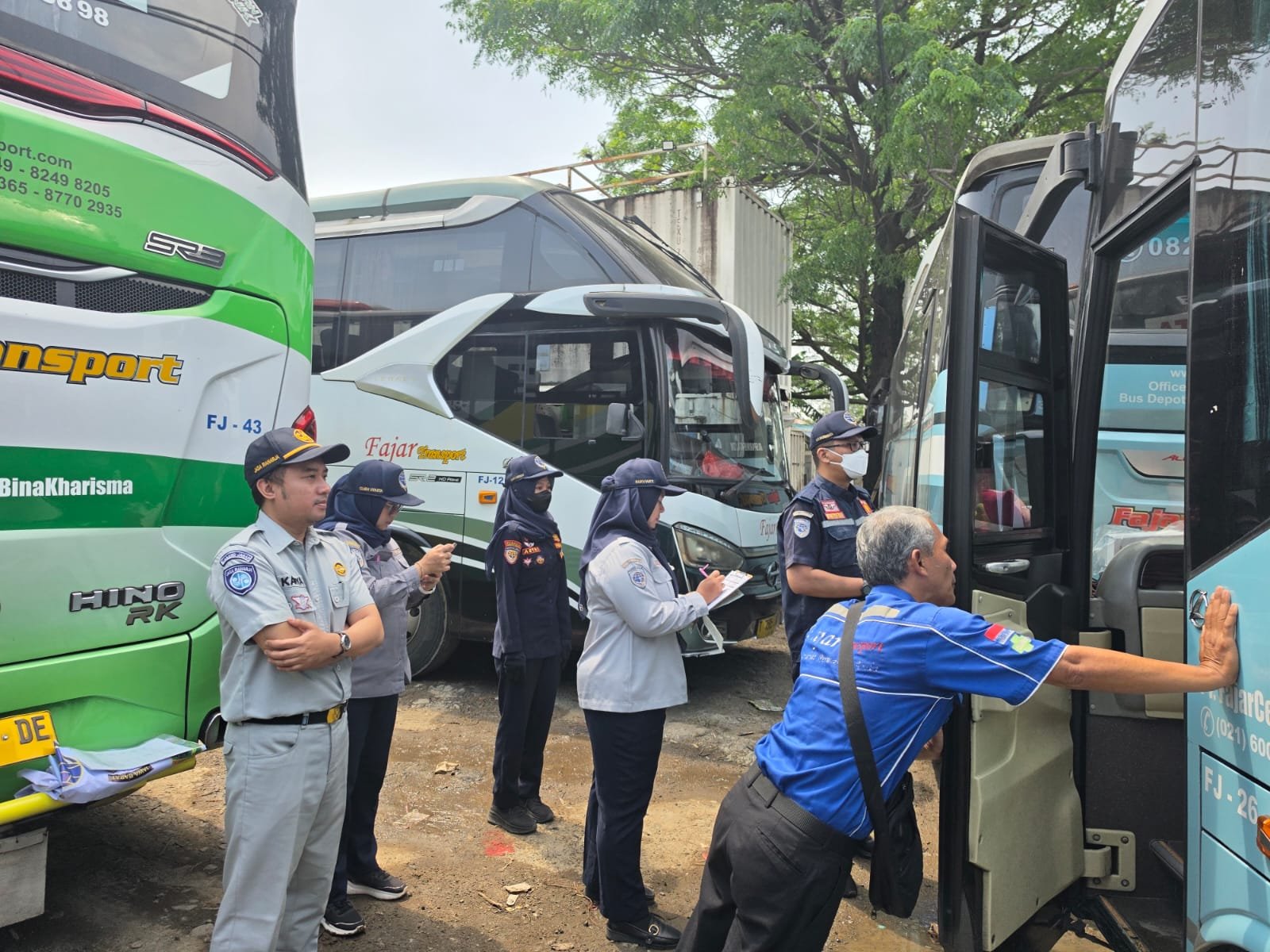 Jasa Raharja Turut Serta Melakukan Ramcheck dengan Dishub Karawang Menjelang Lebaran 2026