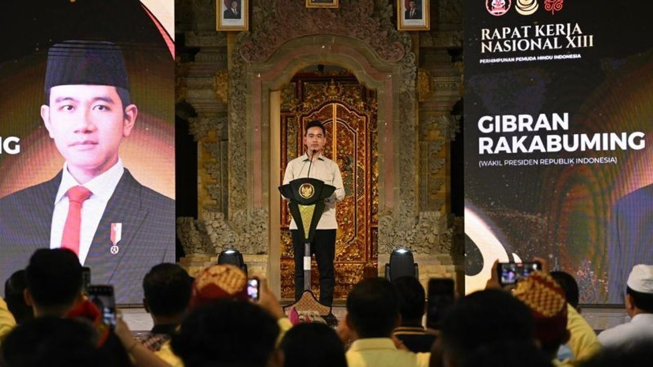 Gibran Ajak Pemuda Peradah Manfaatkan Bonus Demografi dan Kecerdasan Artifisial