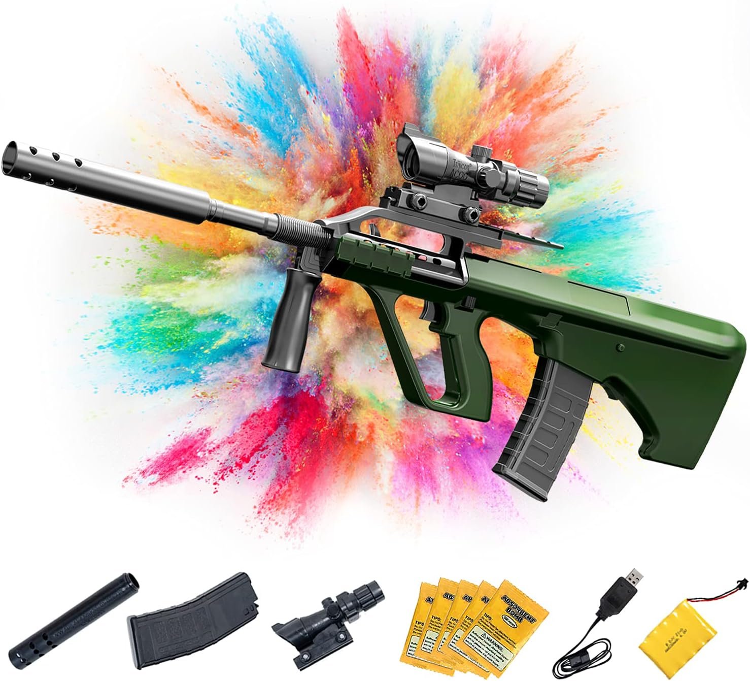 Water Gel Gun: Tren Toy Gun Modern yang Ramah Anak dan Ramah Lingkungan