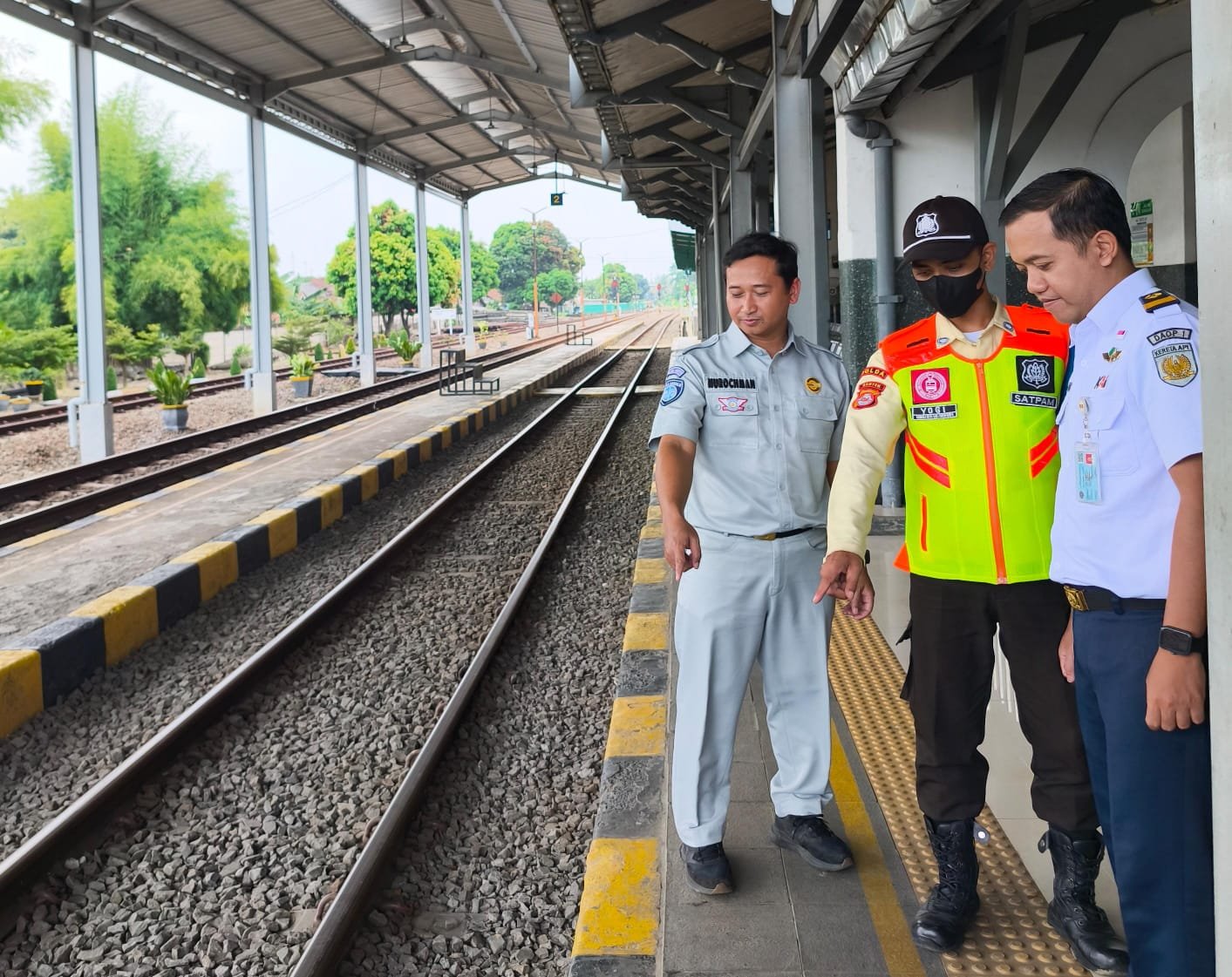 Jasa Raharja Kanwil Banten Lakukan Kunjungan ke PT Kereta Api Indonesia Stasiun Serang