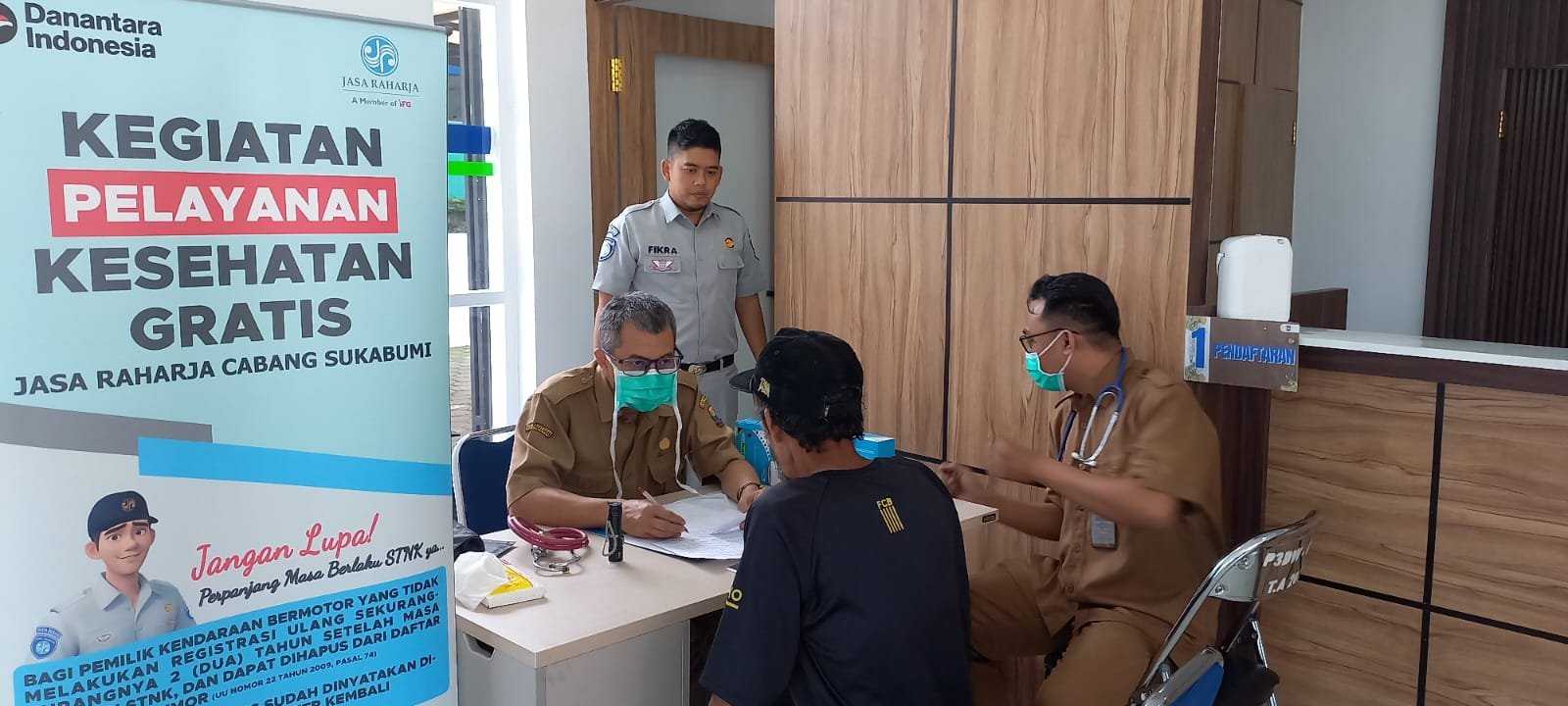 Jasa Raharja Cabang Sukabumi dan RSUD Pagelaran Cianjur Gelar PPGD dan MUKL di Samsat Cibinong Cianjur Tingkatkan Keselamatan Masyarakat