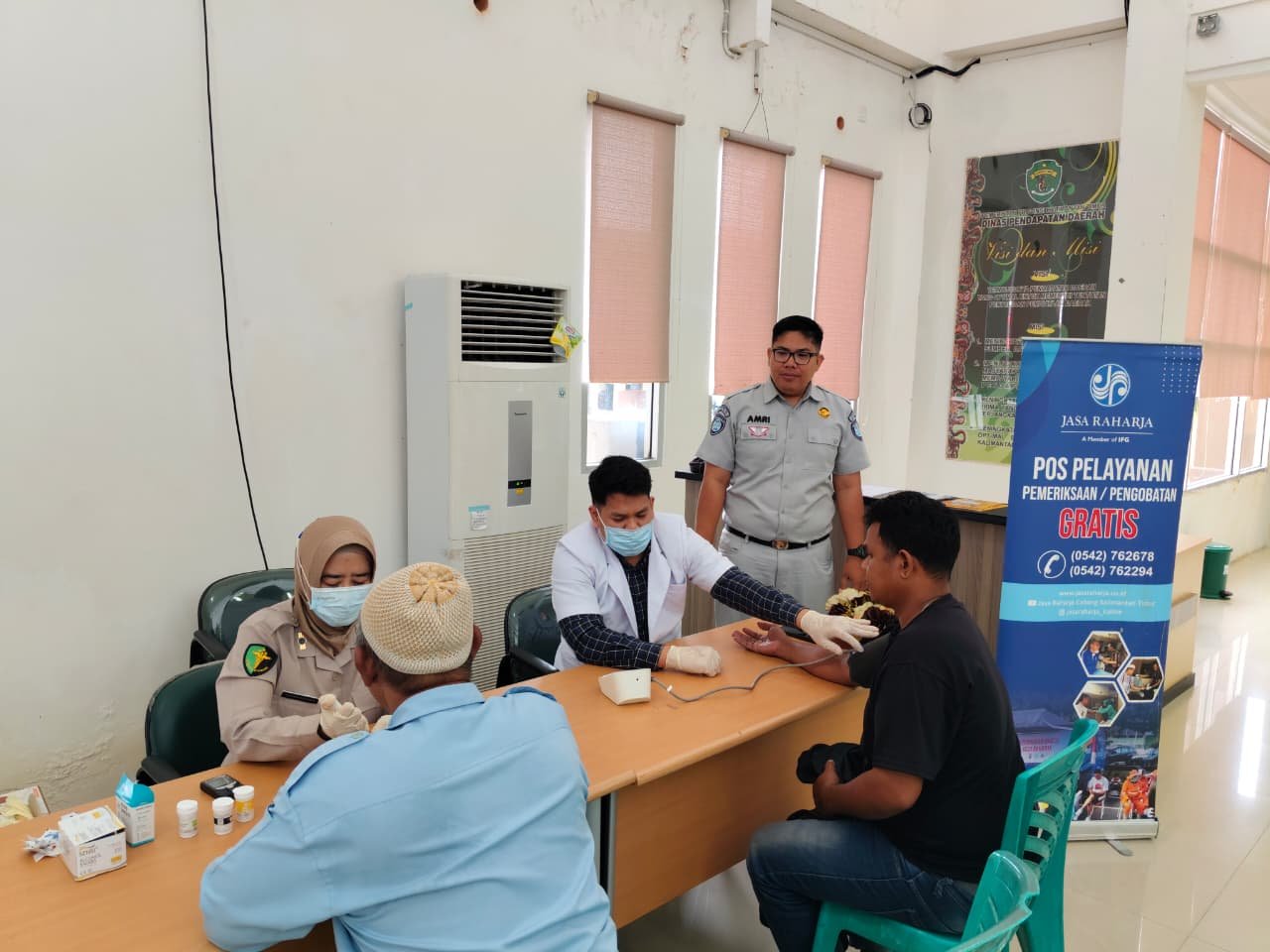 PT Jasa Raharja Kanwil Kalimantan Timur Dorong Budaya Tertib Lalu Lintas melalui MUKL dan PPGD di Samsat Batakan Balikpapan