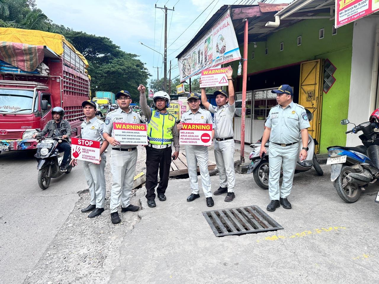 Sinergi Jasa Raharja Sulsel dan Satlantas Polrestabes Makassar Gelar Patroli di Titik Rawan Laka