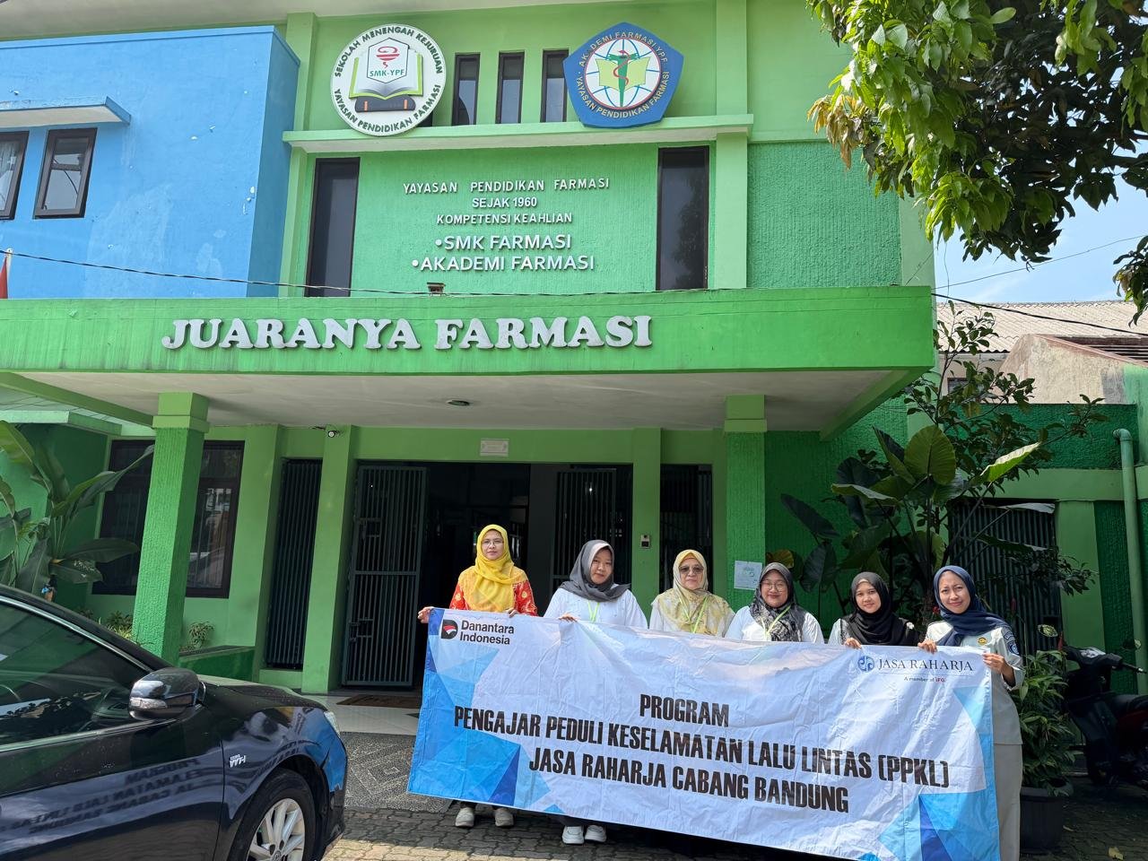 Jasa Raharja Bandung Kurangi Angka Kecelakaan Lalu Lintas Lewat Program PPKL di SMA YPF Bandung