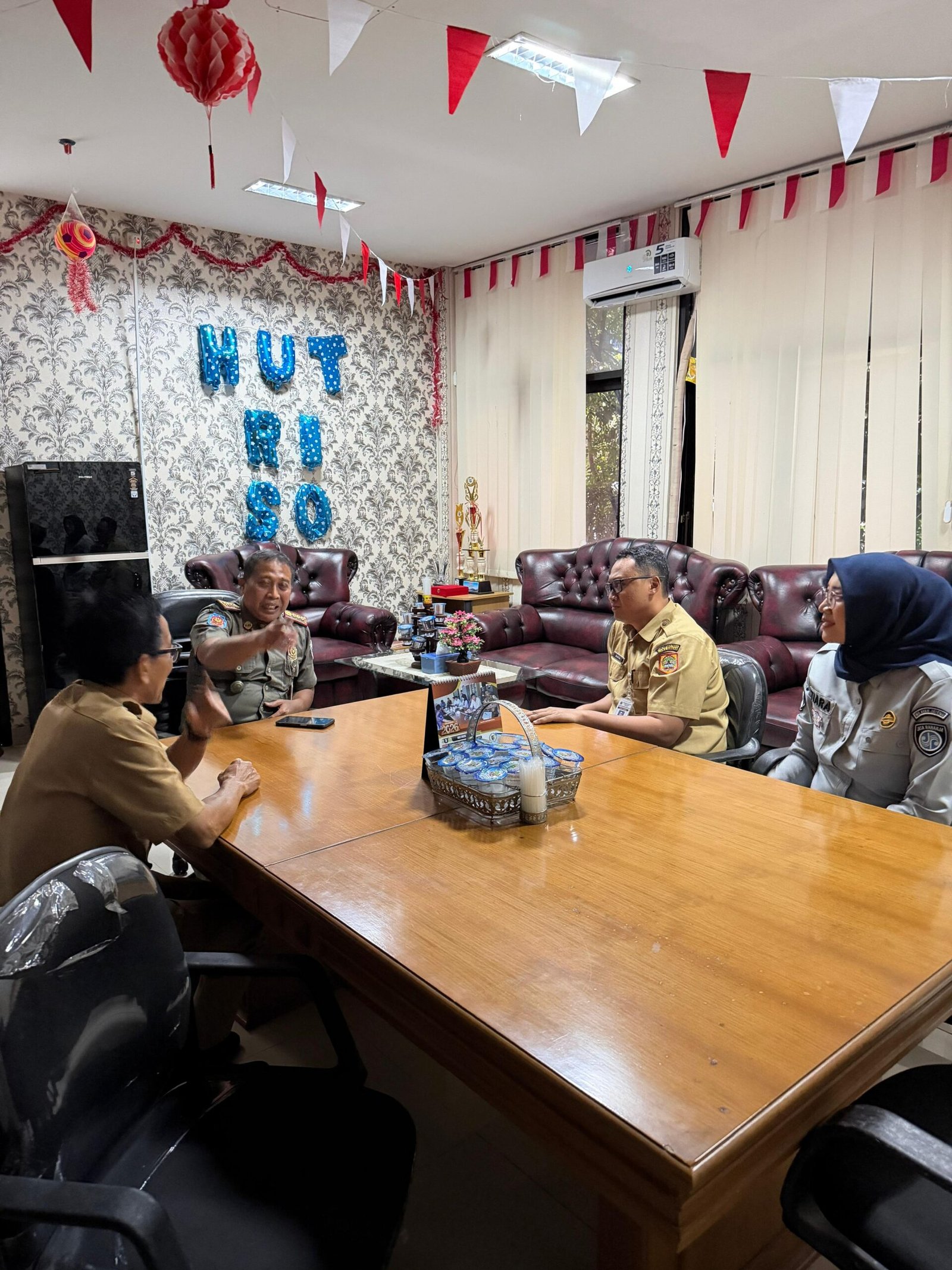 Samsat dan Jasa Raharja Demak Sambangi Satpol PP, Sasar Kepatuhan Pajak Kendaraan ASN