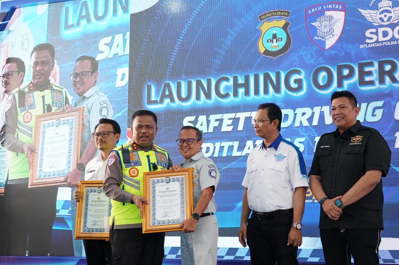 Safety Driving Center Resmi Beroperasi, Jasa Raharja Kalsel Raih Apresiasi