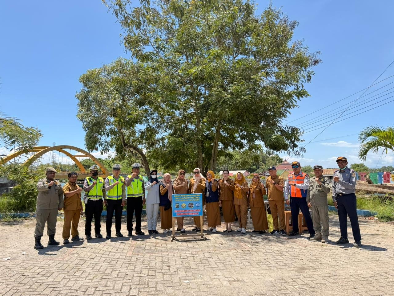 Sinergi Lintas Instansi: Jasa Raharja Bersama Tim Gabungan Gelar Penertiban Pajak di 8 Titik Strategis Kendari