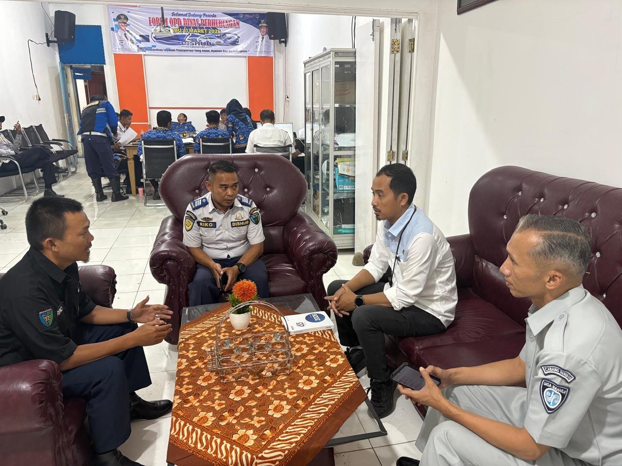 Jasa Raharja Sumbar Lakukan Koordinasi Ke Dinas Perhubungan Kabupaten Pesisir Selatan dan CRM IWKL di Kawasan Wisata Pesisir Selatan 