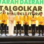 Musda Golkar Malut, Bahlil Tekankan Persatuan dan Larang Pecat Kader