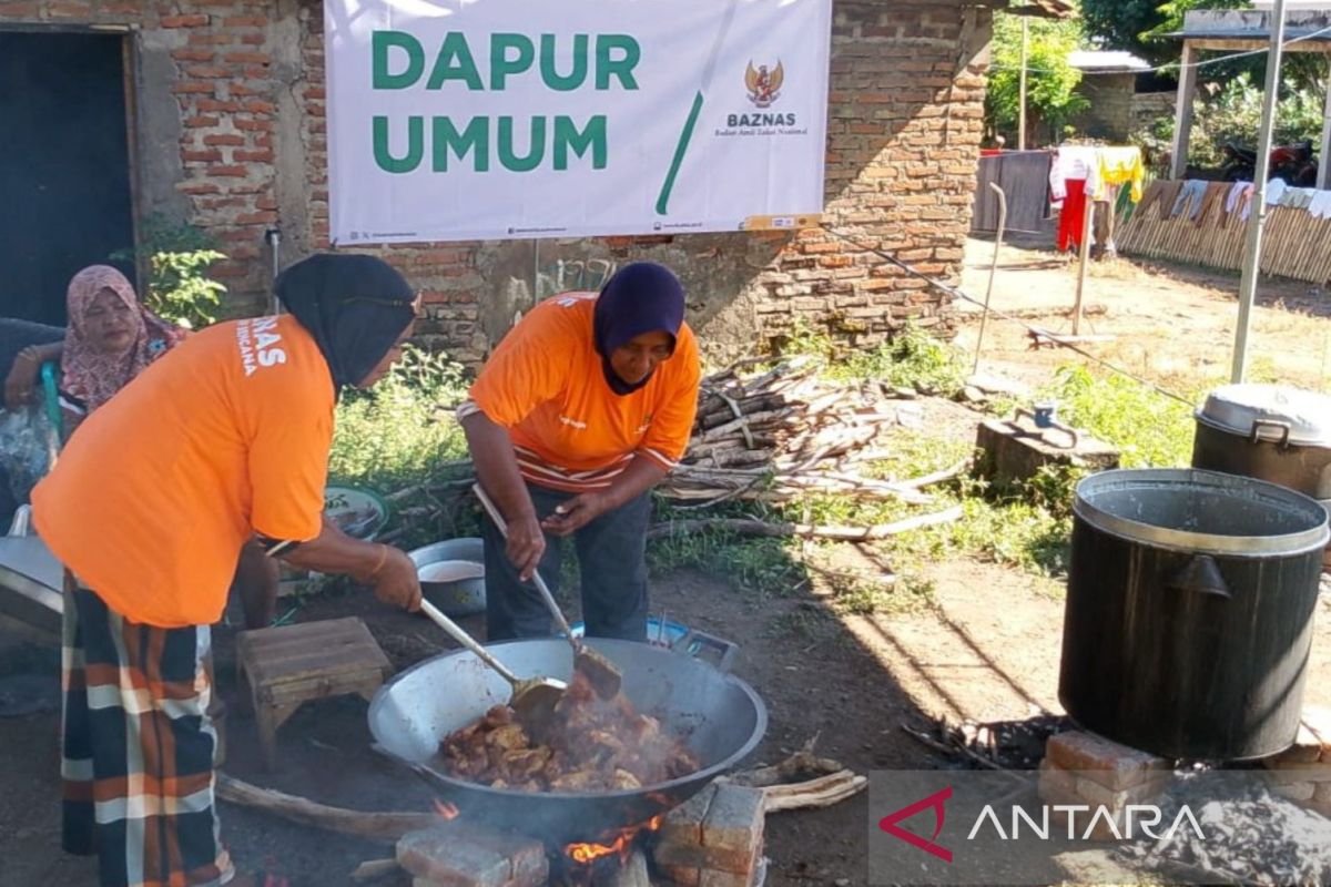 Gempa Flores Timur: Baznas Dirikan Dapur Umum dan Salurkan Bantuan untuk 1.100 Pengungsi