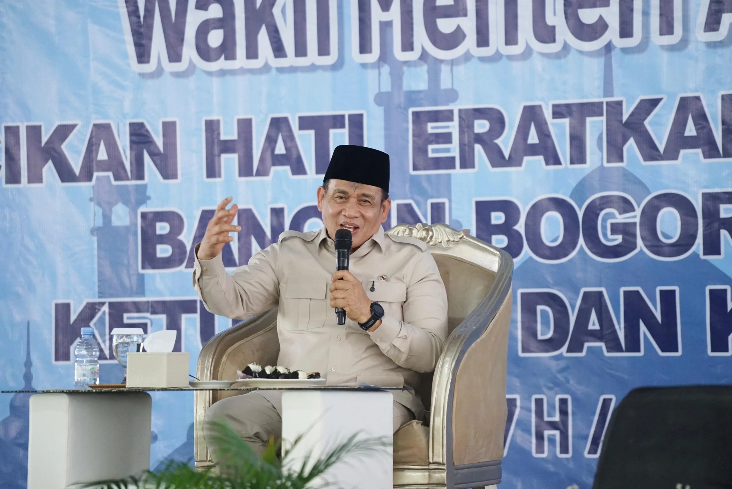 Tausiah Kebangsaan Wamenag: Fondasi Pancasila Dimulai dari Ketuhanan