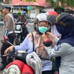 Tim Pembina Samsat Banjarbaru Sosialisasi Pengendara terkait Kepatuhan Kendaraan Bermotor