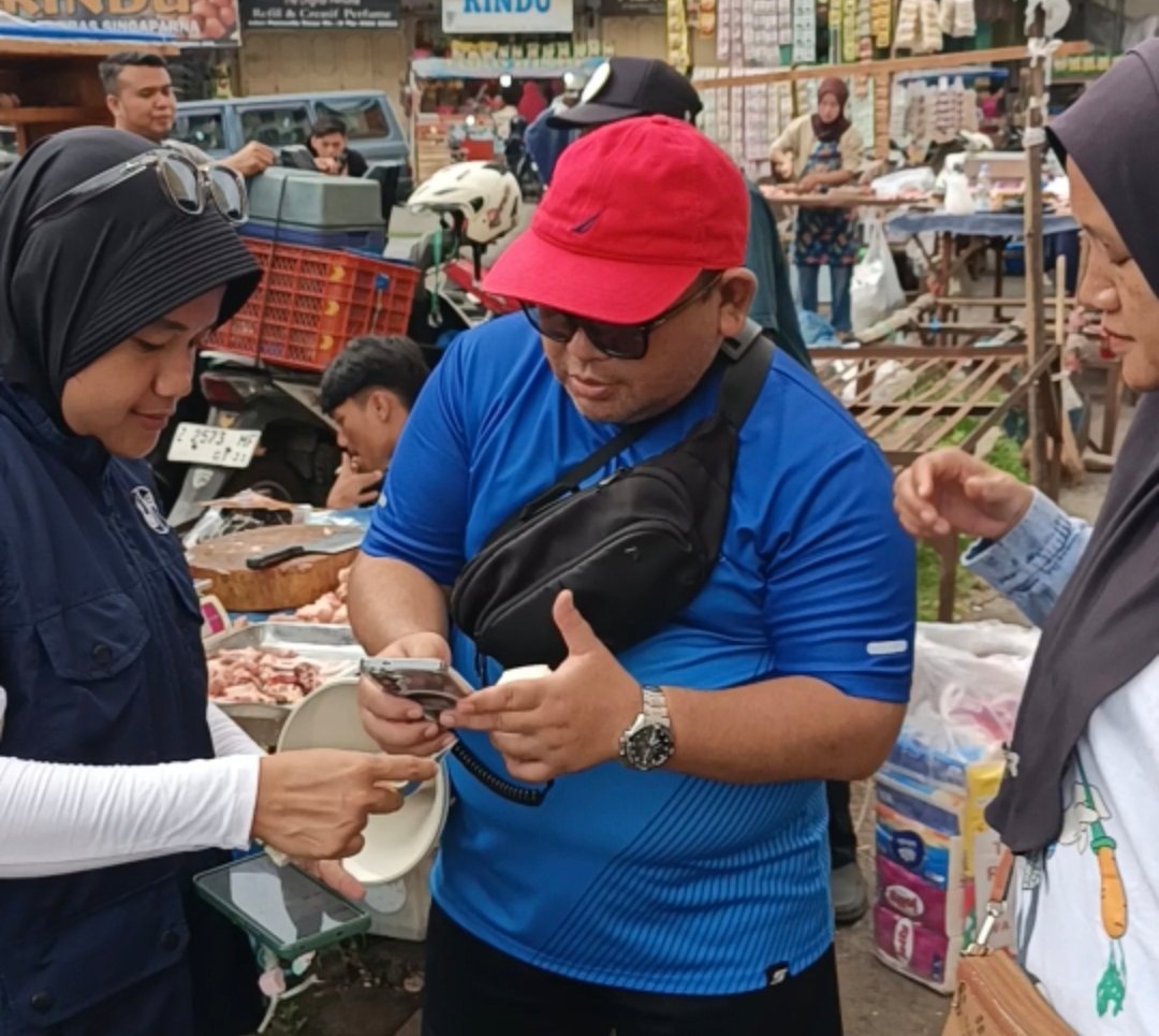 PT Jasa Raharja Gelar Sosialisasi Gebyar Apresiasi Kepatuhan Wajib Pajak di Pasar Pancasila Kota Tasikmalaya