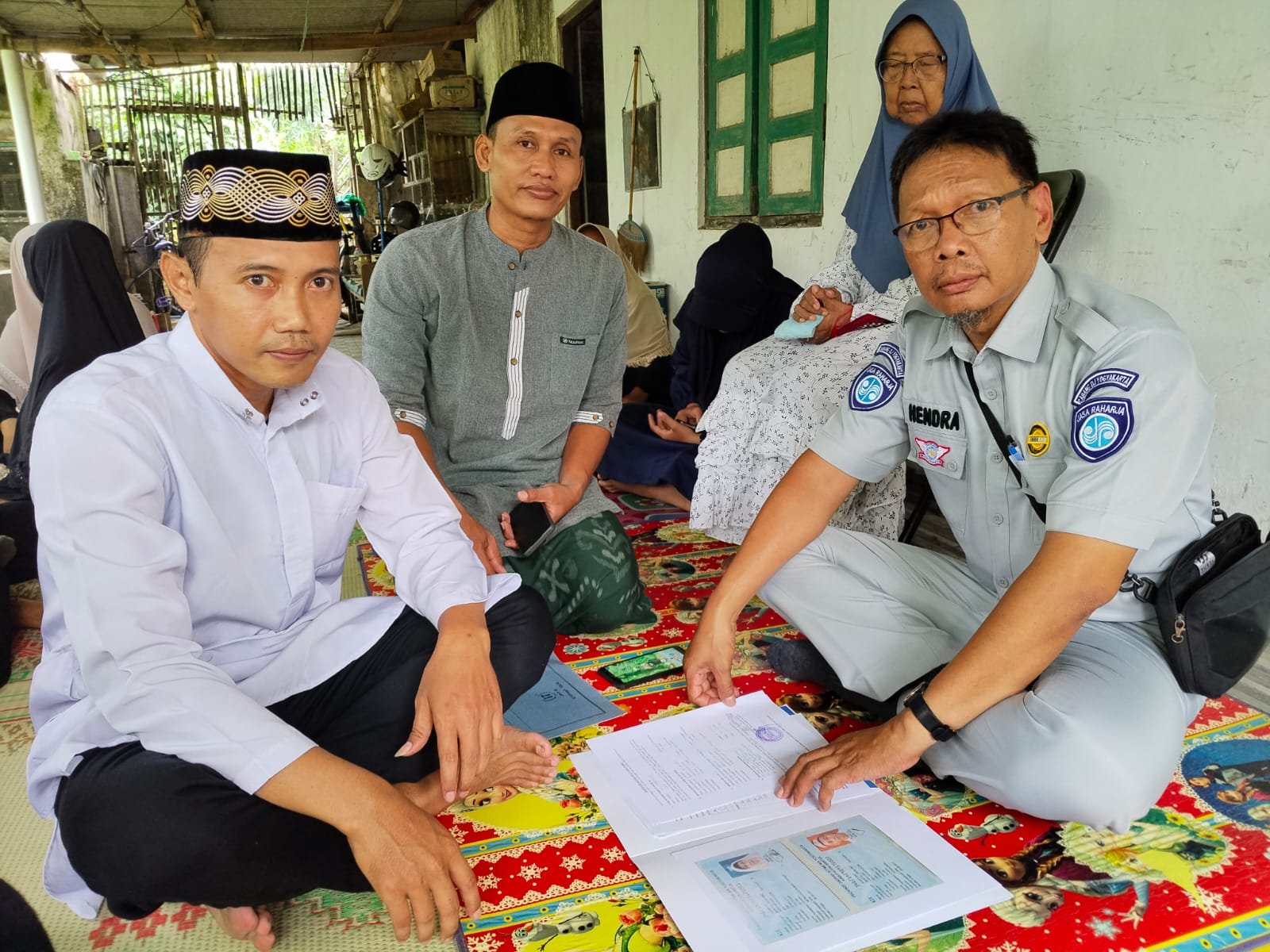 Pastikan Keabsahan Ahli Waris, Jasa Raharja Bantul Gerak Cepat Jemput Bola ke Rumah Korban