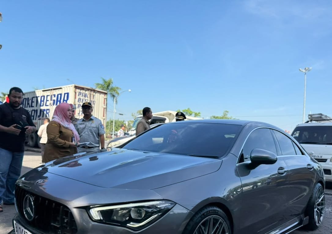 Operasi Simpatik dan Pendataan Pajak Kendaraan di Purna MTQ Pekanbaru Lunasi Tunggakan Di Tempat