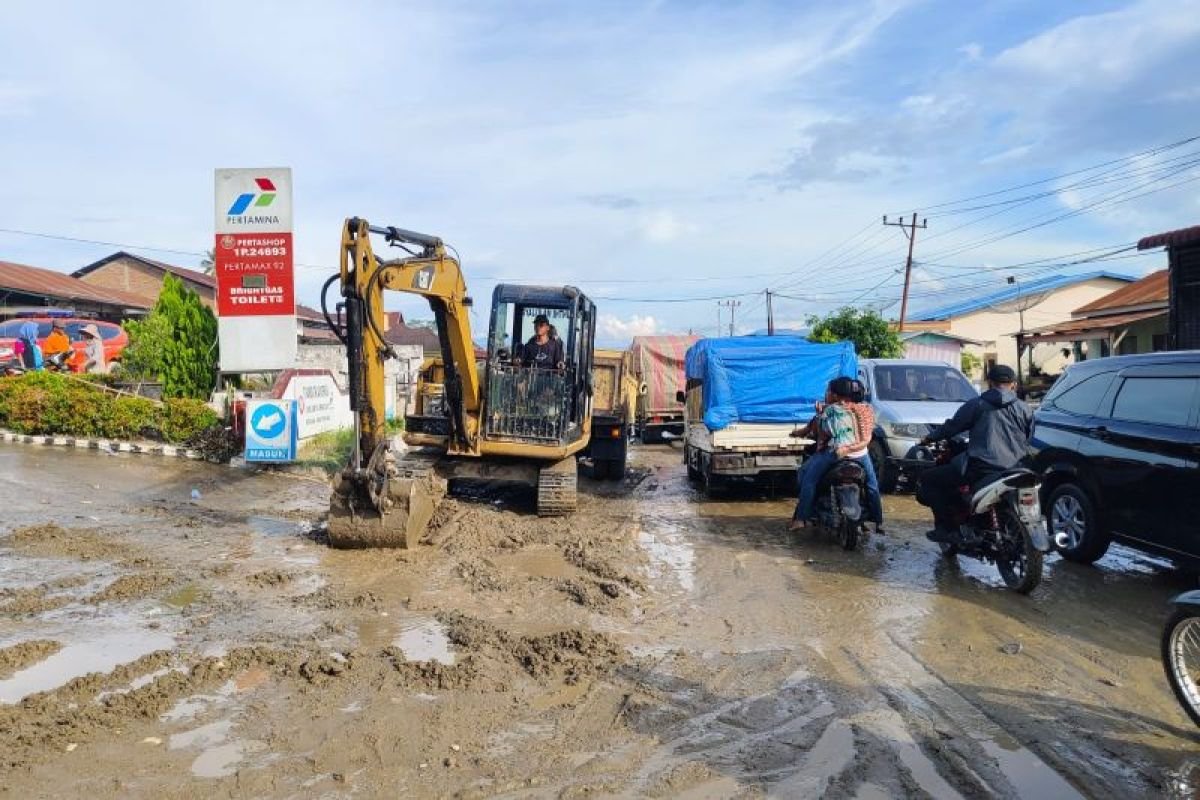 Banjir dan Lumpur Rendam Permukiman Warga di Aceh Tenggara