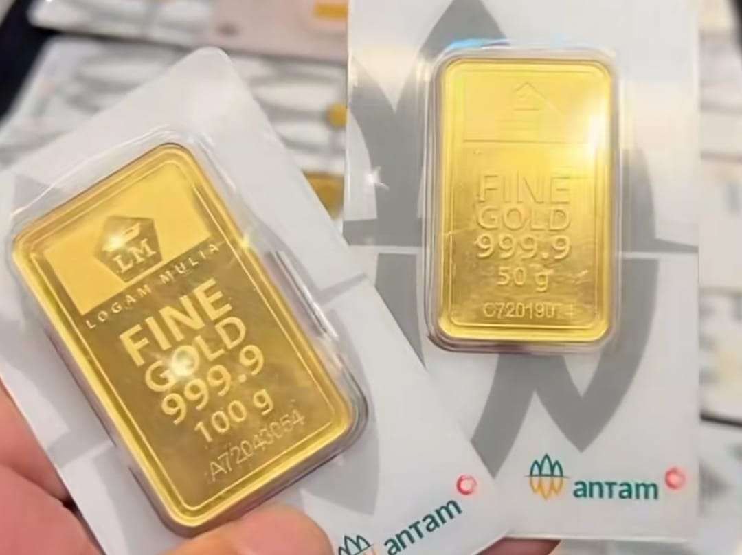 Harga Buyback Emas Antam Turun ke Rp2,569 Juta per Gram