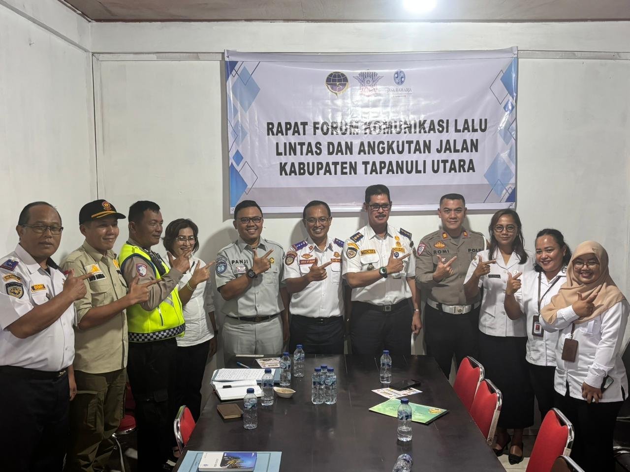 Jasa Raharja Hadiri Rapat FKLL di Tarutung, Bahas Titik Rawan Laka dan Langkah Strategis Penanganan