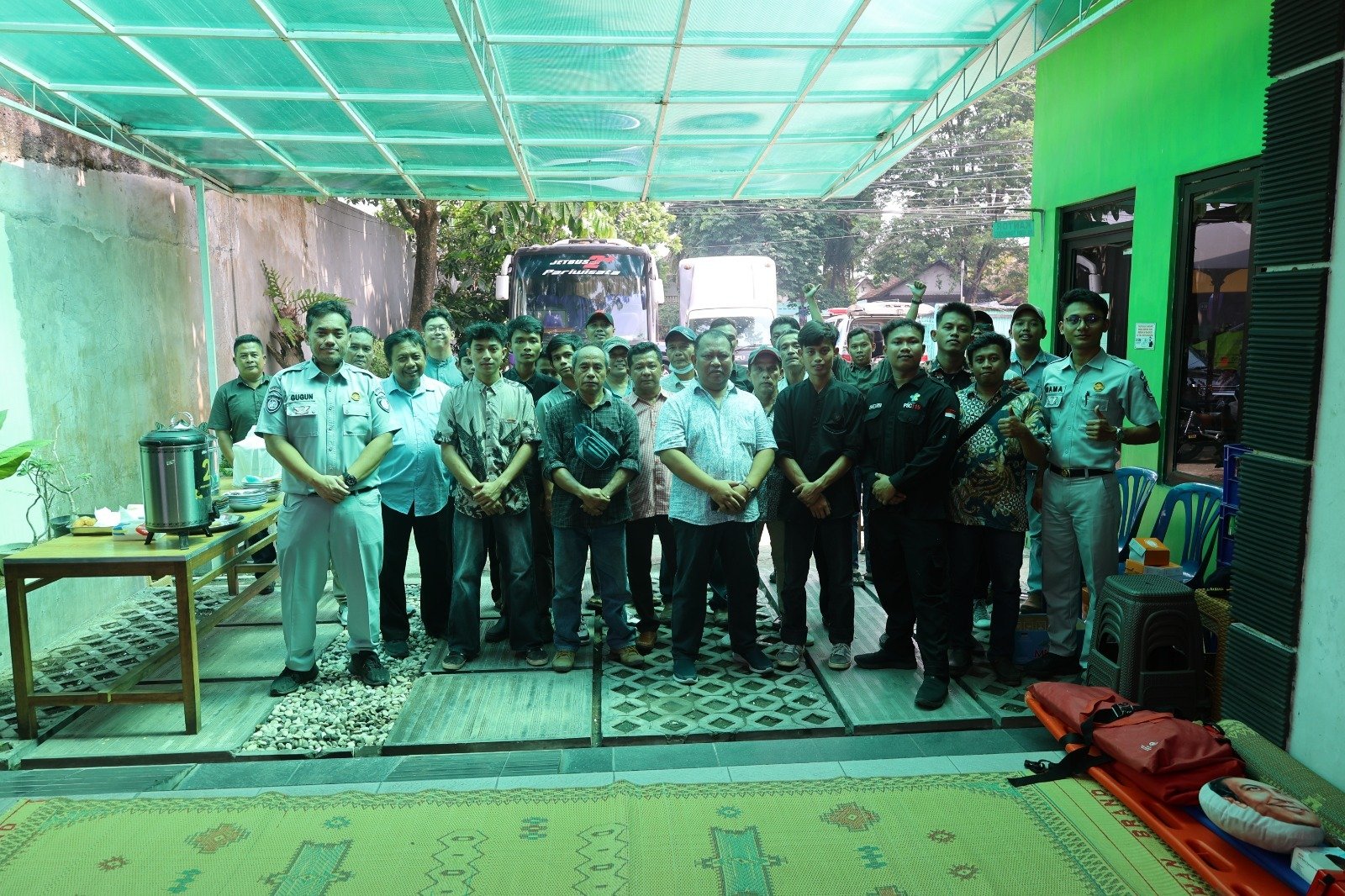Dukung Transportasi Aman, Jasa Raharja Berikan Pemeriksaan Kesehatan Gratis bagi Kru PO Eddy Transport Raya