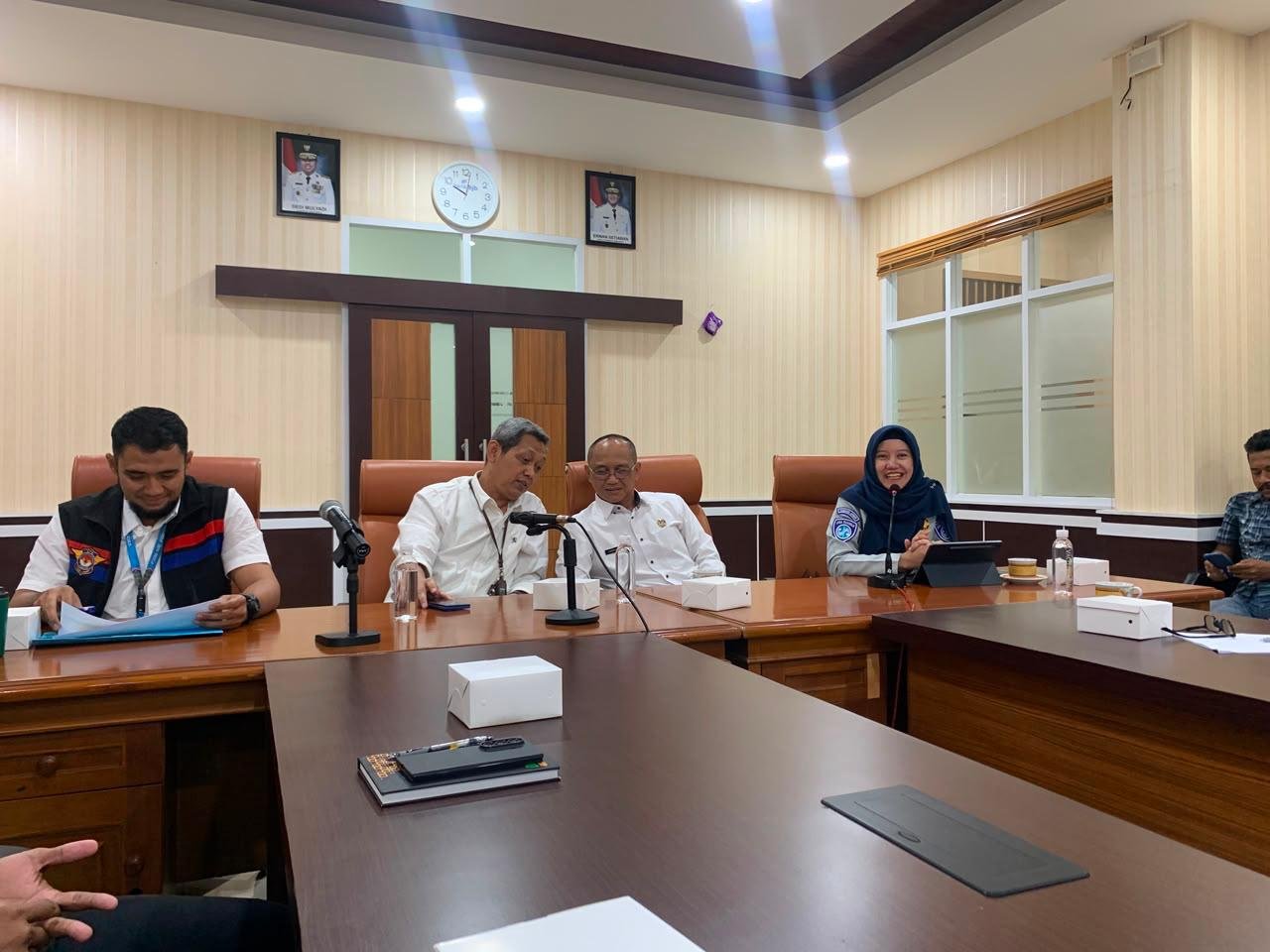 Tingkatkan Kepatuhan Pajak, Tim Samsat Induk Indramayu dan Haurgeulis Gelar Koordinasi Teknis