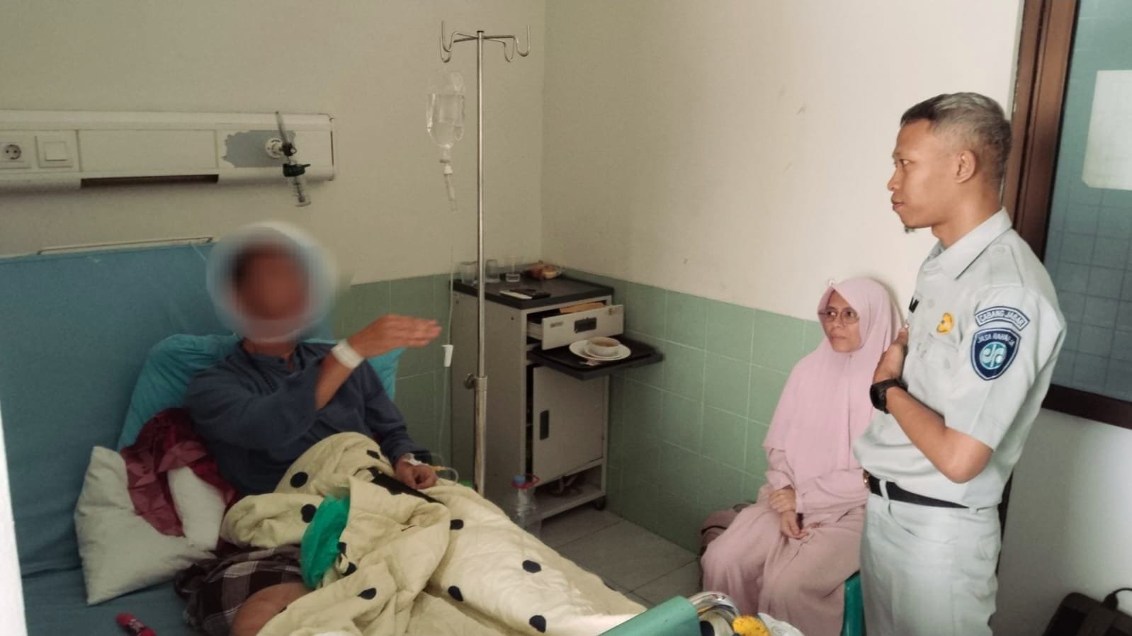 Komitmen Pelayanan Terbaik, Jasa Raharja Cabang Sukabumi Lakukan Kunjungan Korban Laka Lantas