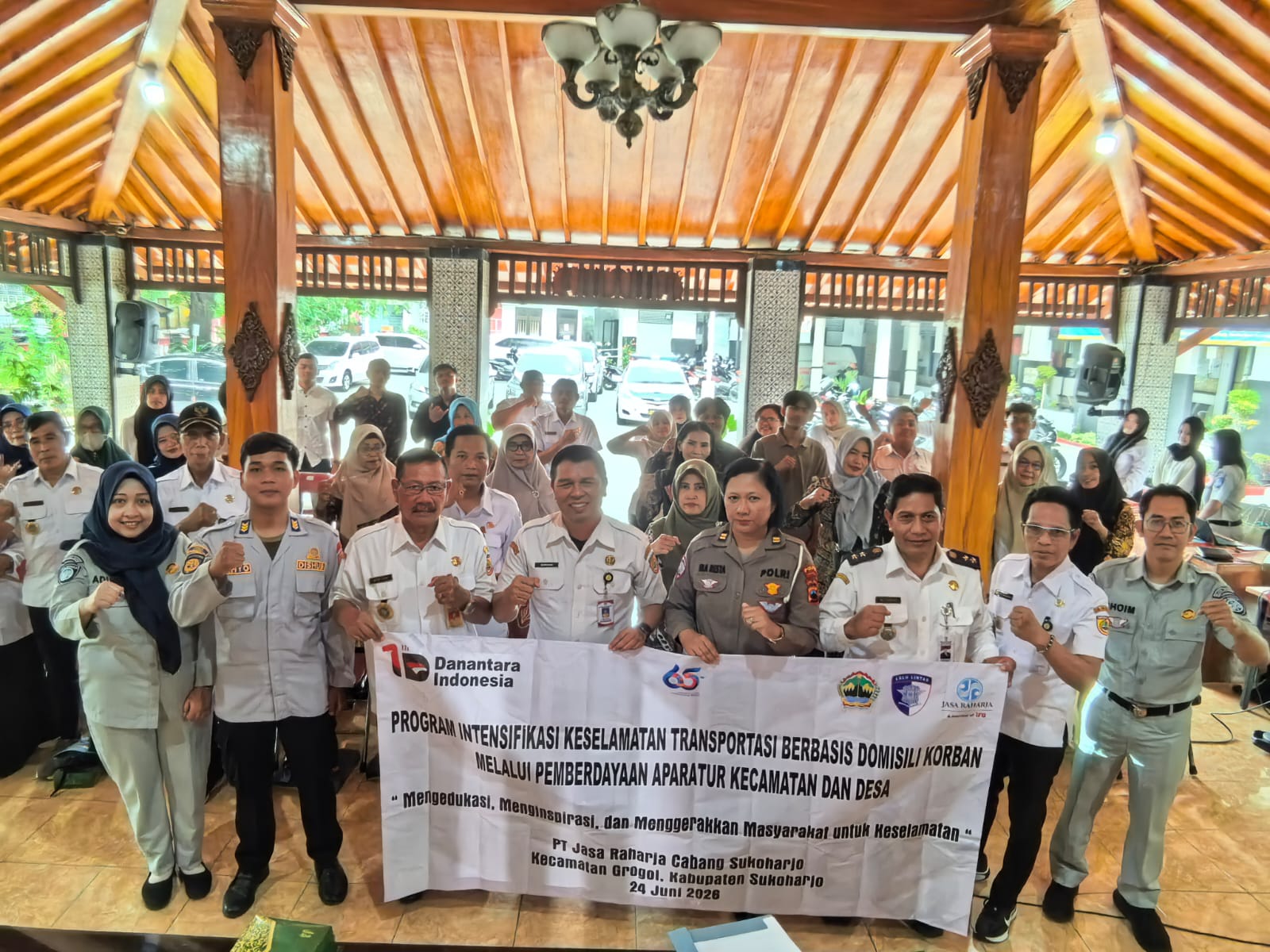 Jasa Raharja Sukoharjo Perkuat Peran Aparatur Desa dalam Upaya Menekan Angka Kecelakaan Lalu Lintas di Tasikmadu, Karanganyar