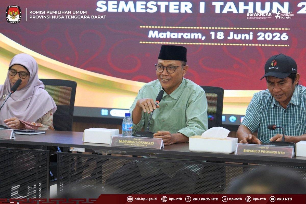 KPU NTB Tekankan Pentingnya Pemutakhiran Data Parpol Lewat Sistem SIPOL