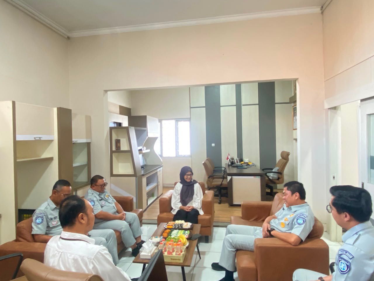 Sambut Kunjungan Kerja Kepala Kantor Wilayah Cabang Utama Jawa Barat, Perkuat Sinergi dan Peningkatan Pelayanan kepada Masyarakat