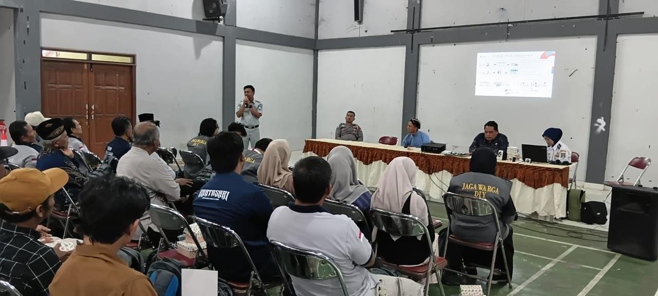 Sosialisasi Tertib Lalu Lintas di Sleman, Jasa Raharja bersama Dishub dan Polres Sleman Gencarkan Edukasi Keselamatan Berlalu Lintas