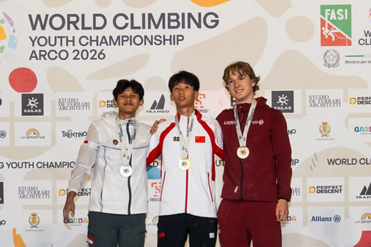 Haddan Tembus Podium Dunia, Indonesia Tunjukkan Kekuatan Regenerasi Panjat Tebing Speed
