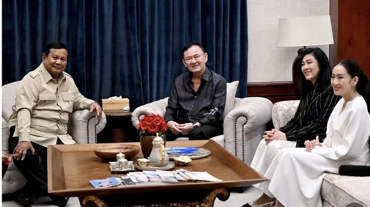 Prabowo Bertukar Pikiran dengan Tiga Eks PM Thailand Bahas Investasi dan Ekonomi Nasional