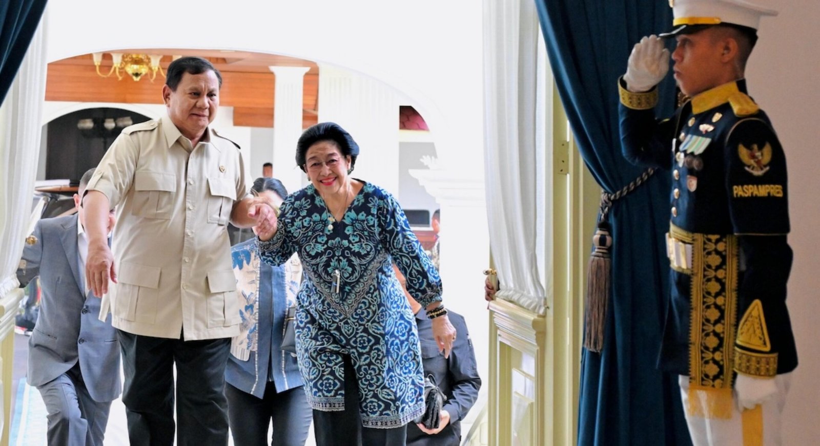 Prabowo Sebut PDIP Punya Semangat yang Sama untuk Bangun Indonesia