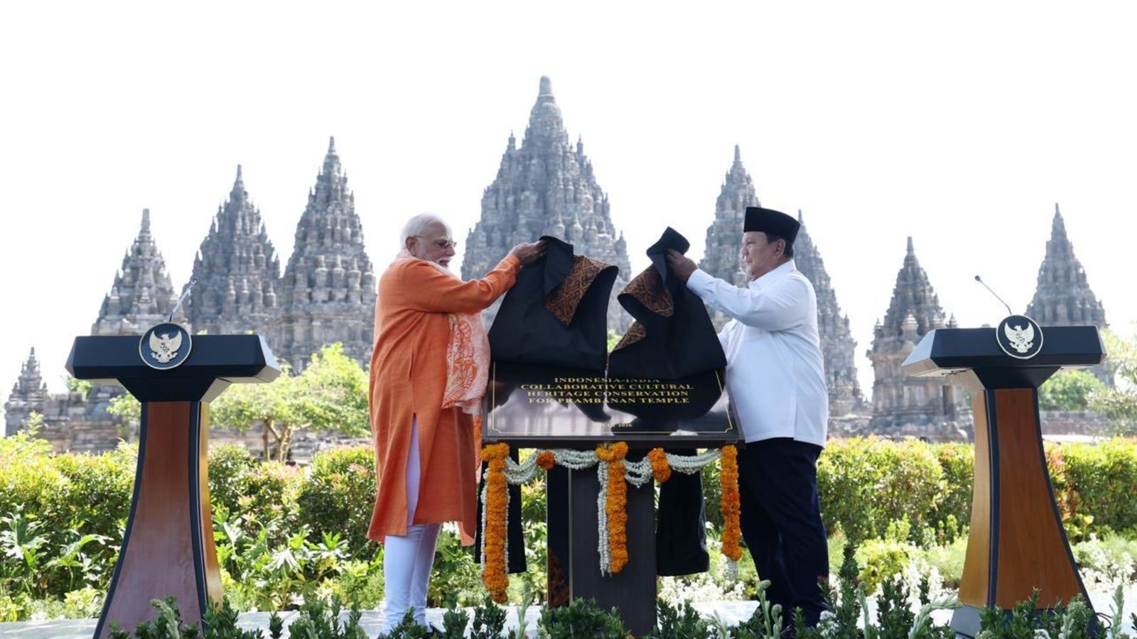 Indonesia-India Luncurkan Kolaborasi Pemugaran Candi Prambanan, Fokus Revitalisasi Perwara